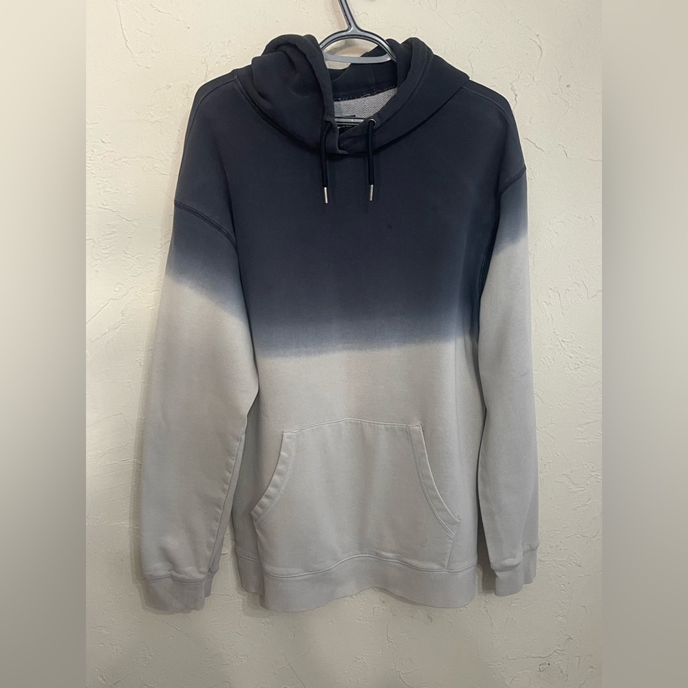 Gradient Gray Men's Hoodie